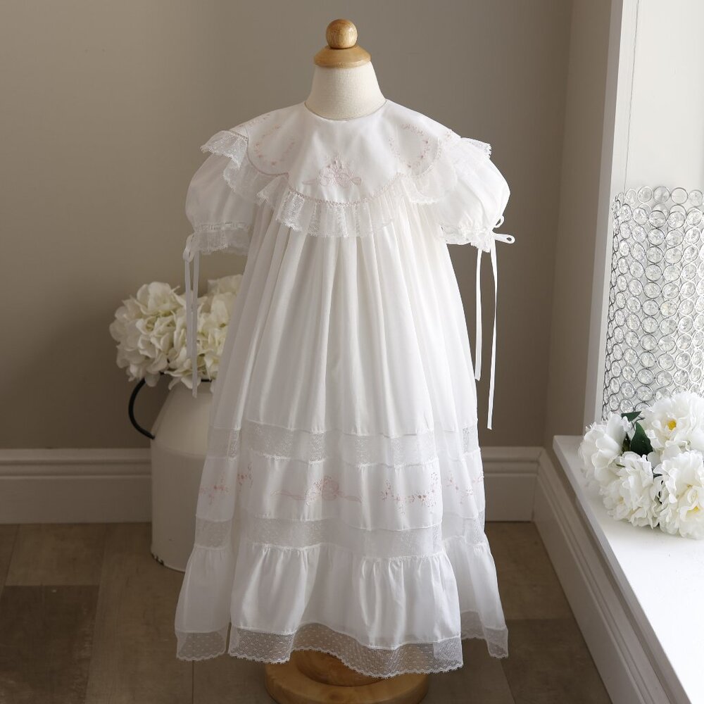 Strasburg Dress Heirloom Collection White Vintage Lace RARE SPECIAL 2T - 3T